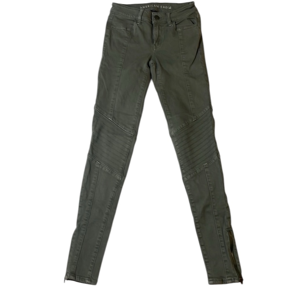 American‎ Eagle Green Jeggings